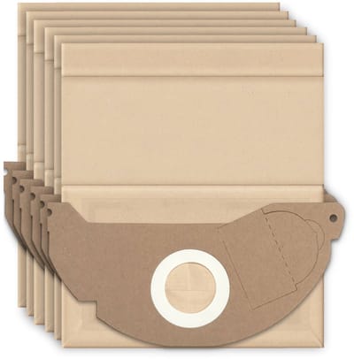 10x Dparts stofzuigerzakken geschikt voor Karcher WD2 en MV2 series - nr. 6.904-322.0