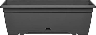 Elezza Prime Plantenbak L50 x B17 x H17 cm - Antraciet