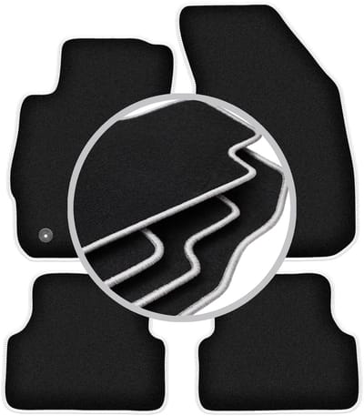 CARLUX-SILVER automatten voor: Chevrolet Aveo II T300 hatchback, sedan (2011-)