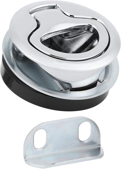 Roestvrijstalen Flush Pull Locker voor Marine Bootdeuren en Kasten - 2 Inch Lift Handle Accessoire