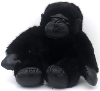 Pluche knuffel - gorilla - 22 cm