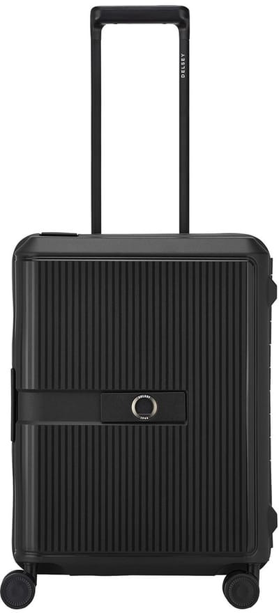 Delsey Vauban Handbagage Spinner 55 cm - 44 liter - 55x40x20 cm - zwart