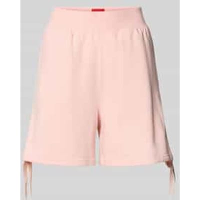 regular fit sweatshorts met katoen