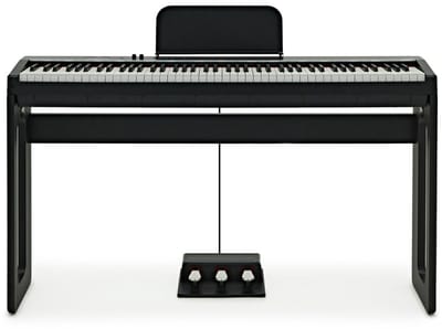 Keynote Compact Digital Upright Piano with Bluetooth, Black