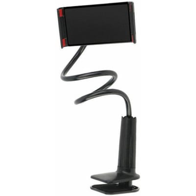 27 inch flexibele zwanenhals tablet- en telefoonstandaard mobiele telefoonhouder met verstelbare houder en 3 inch