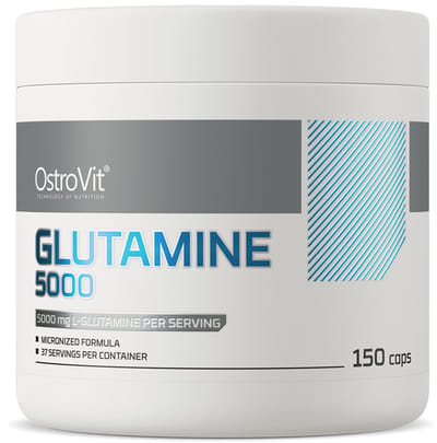 Glutamine 5000 mg - 150 Capsules - OstroVit - Aminozuren - Supplementen - Glutamine - Aminozuur