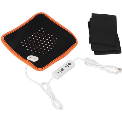 Roodlichttherapieband 72 Lichtchips Spierpijnverlichting Warme Kompres Infraroodlichttherapie oranje