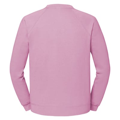 Fruit of the Loom Uniseks Klassiek Raglan Sweatshirt voor volwassenen (Lichtroze)