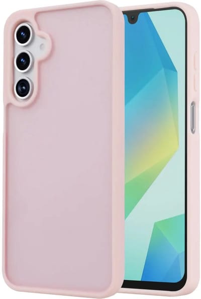 Hoesje Geschikt voor Samsung Galaxy A16 - Matte Back Cover - Roze