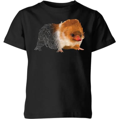 Fantastic Beasts Tribal Baby Niffler kinder t-shirt - Zwart - 98/104 (3-4 jaar)