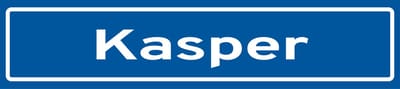 Fotofabriek Straatnaambord Kasper | Straatnaambord met naam | Cadeau Kasper