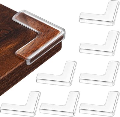 MTTproducts- Hoekbeschermhoes 8 Stuks - Raamhoekbescherming - Kindveilige Hoekbescherming - Anti-botsing - Eenvoudig te Bevestigen - Bumperranden - Hoekbeschermer