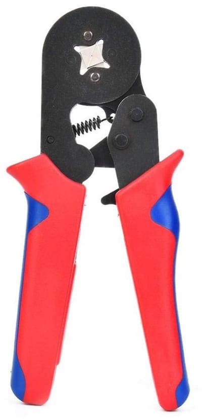 Allecto - Krimptang - Zelfinstellende ratelklem - Ergonomisch - Zwart