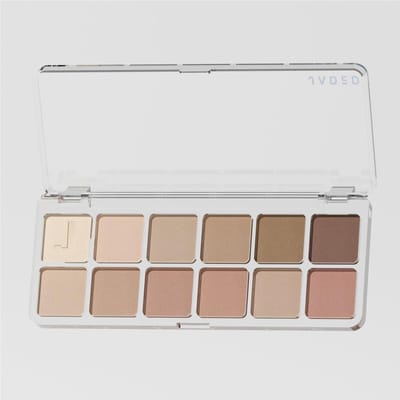 12 kleuren oogschaduwpalet Matte oogschaduw make-up Naakt kleur oogpigment Blijvende ogen make-up cosmetica