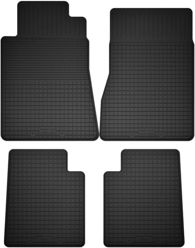 Wielganizator BasicProtect Serie - Korytkowe Rubber Autodywanen - Porsche 944 (1976-1988) - 4 Stuks - Weerbestendig