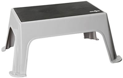 Brunner Hopper Antislip Instapkrukje - Kunststof Opstapje voor Camper & Caravan - Met Antislipmat & Rubberen Voeten - 150 kg Draagkracht