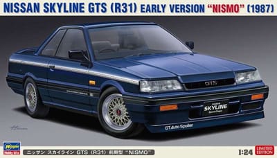 Hasegawa Modelbouwpakket Militaire voertuigen - 20378 Nissa Skyline GTS R31 Nismo Plastic - 1:24 - Modelbouw