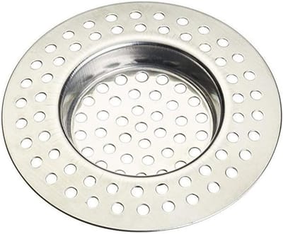 Gooi je afvoer niet meer verstopt met deze RVS gootsteen zeef stekker - 2-pack 7,5 cm