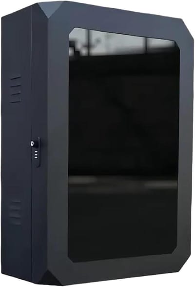 Laadstation Behuizing - Oplaadbox EV - Elektrisch Laden - Antidiefstal Ontwerp - Maat M - Zwart