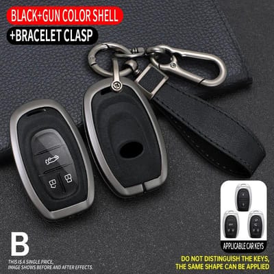 Auto Afstandsbediening Sleutelhoes Cover Sleutelhanger Voor Saic Maxus G10 G60 G50 Plus D60 G10 G20 T60 T70 Rv V90 Euniq5 D90  2-Dt1 Accessoires black