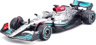 Bburago Mercedes Benz AMG F1 W13E Performance #63 George Russell Lando Norris Formule 1 seizoen 2022 modelauto schaalmodel 1:43