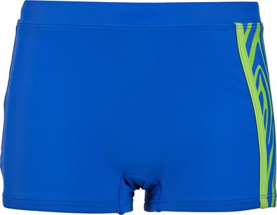 BECO zebra vibes - zwemboxer voor kinderen - blauw/groen - maat 176