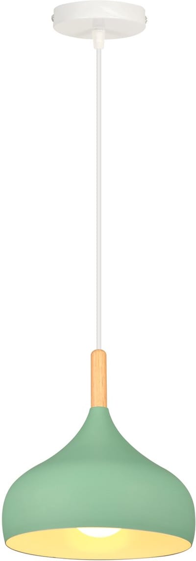 Hanglamp Woonkamer Moderne Plafondlamp E27 Kroonluchter voor Slaapkamer Keuken Hal Lichtgroen