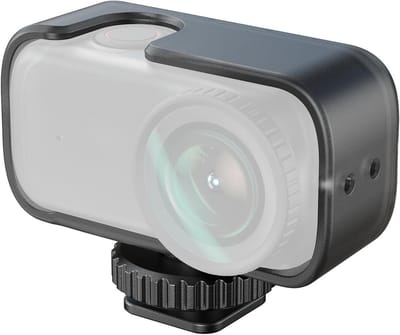 Draagbare Case voor DJI Osmo Nano met Koud Schoen Bevestiging voor Horizontaal en Verticaal Schieten, Ideaal voor Sportcamera Accessoires en Bescherming
