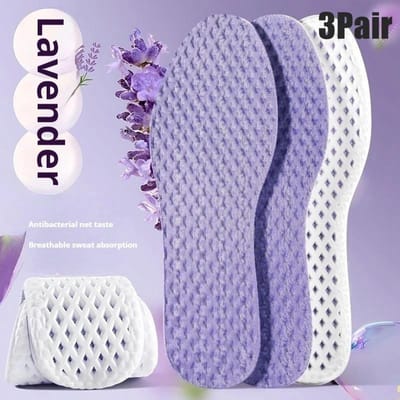Zomer Koelende Inlegzolen voor Mannen Hardlopen Sport Schokabsorberend Schoen Zool Ademende Schoenen Binnenzool Traagschuim Schoen Pads 3 Paar EU41-42 gray