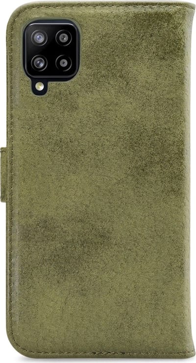 My Style Telefoonhoesje geschikt voor Samsung Galaxy A42 Hoesje | My Style Flex Wallet Bookcase Portemonnee | Pasjeshouder voor 3 Pasjes | Telefoonhoesje voor Pinpas / OV Kaart / Rijbewijs - Olive | Groen