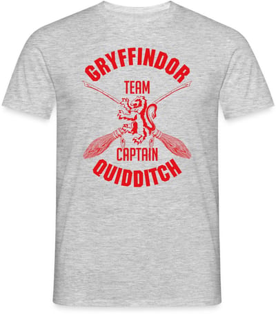 Harry Potter Gryffindor Quidditch T-Shirt Heren