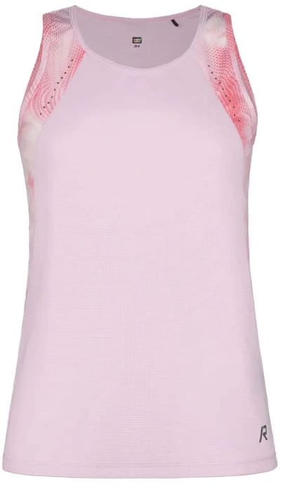 Rukka Millola Print Mouwloos T-shirt Roze 36 Vrouw