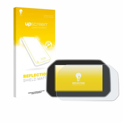 upscreen - Screenprotector voor BMW R 1250 RS 2019 Connectivity TFT 6.5" - Folie Beschermfolie anti glare matte