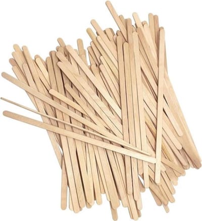 100 stuks Houten Koffieroerstaafjes - Milieuvriendelijke Roerstaafjes voor Koffie, Thee en Andere Dranken, Biologisch Afbreekbaar