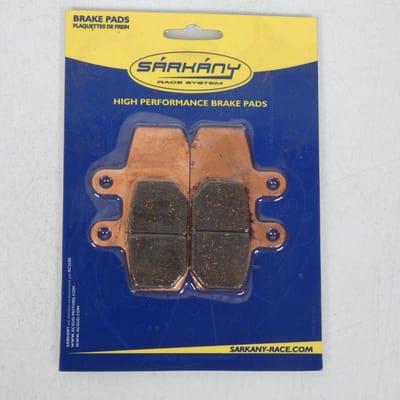 Paire plaquette de frein AV Sarkany pour scooter Aprilia 500 Scarabeo 2003-2006
