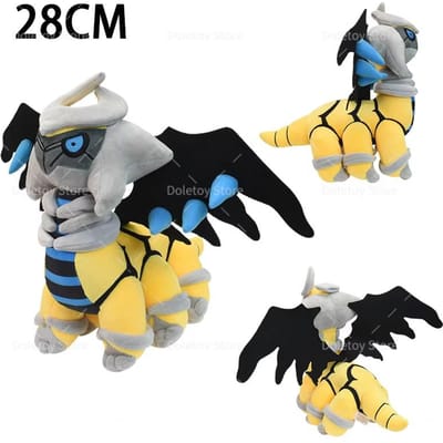 Pokemon Pluche Legends Shiny Giratina Anime Pop Zacht Knuffeldier Speelgoed voor Kinderen Pocket Monster Fan Verjaardagscadeaus black