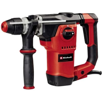 Einhell Elektrische Boorhamer TE-RH 32-1600 4F - 1600 W - Aantal slagen 4.600 /min - 4,5 J - SDS-Plus - 4-functies: boren/hamerboren/Beitelen met of zonder beitelslot - Incl. Transport-/Opbergkoffer