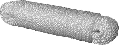 Gevlochten Koord – 20 meter – 4mm - Wit – Touw - Bundel