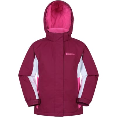 Mountain Warehouse Honing ski-jas voor kinderen (Druif)
