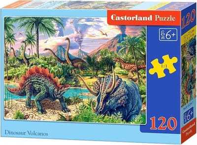 Dinosaur Volcanos - 120 stukjes