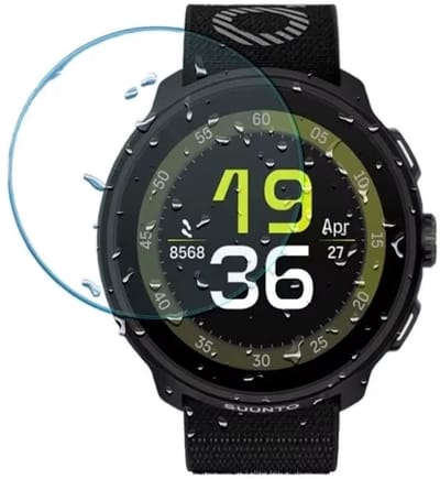 Screenprotector geschikt voor Suunto Run – 9H Gehard Glas – Ultradunne Tempered Glass Screen Protector – Kras- & Barstbestendig – 1 stuk – TechDefend