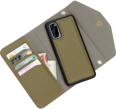 Casetastic Clutch Samsung Galaxy S20 - Goud/Green