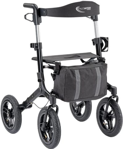 MultiMotion MultiMotion Outdoor rollator - Zwart