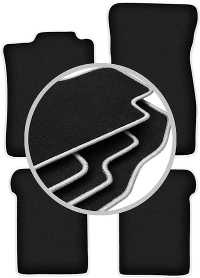 CARLUX-SILVER automatten voor: Volkswagen Corrado coupé (1988-1994)