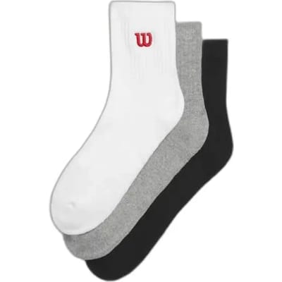 Wilson Quarter Top Sokken 3 Eenheden Veelkleurig EU 35-37 Man,Vrouw