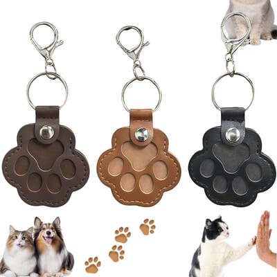Dailygoods- Opbergdozen Gepersonaliseerd - 3 Stuks - Dierenhaaropbergtas - Sleutelhanger Hond - Aandenken - Voor Honden/Katten - Dierenhaarherinnering