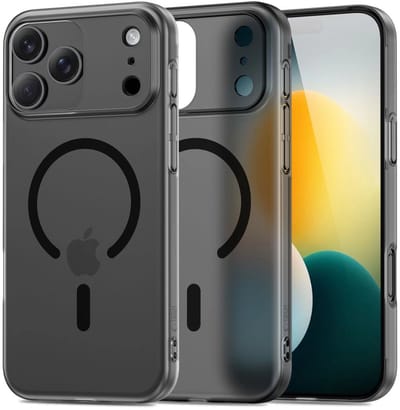 Tech-Protect MagSlim MagSafe Case for iPhone 17 Pro Max - Matte Black