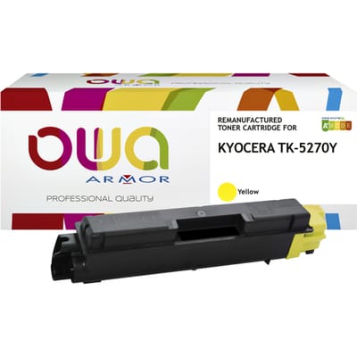 Toner OWA alternatief tbv Kyocera TK-5270Y geel
