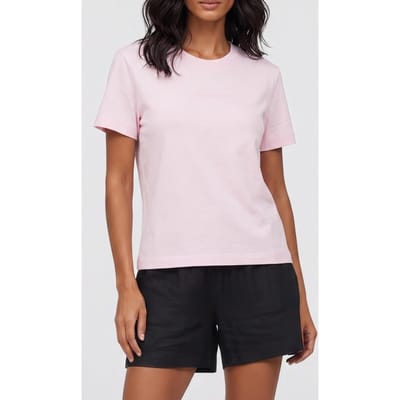 Calvin Klein Ss Classic 20s Tee Cradle Pink Taglia: XS | Maglie Sportivi Outlet | Donna | Rosa
