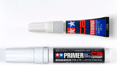 Tamiya Hobbylijm - 87211 CA Cement - Primer Set 3g - PP/PE/POM/EVA Lijm